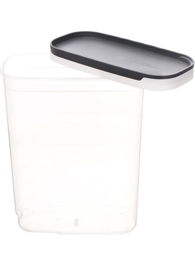 Aksa Plastic Slide Food Container 4-Pieces, 1.25/1.80/2.70 Liter Capacity - Image 2