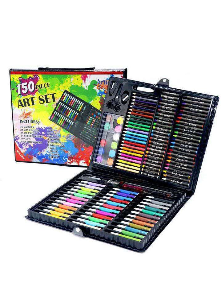 كارب مجموعة أدوات الرسم للأطفال من 150 قطعة  - Image 1