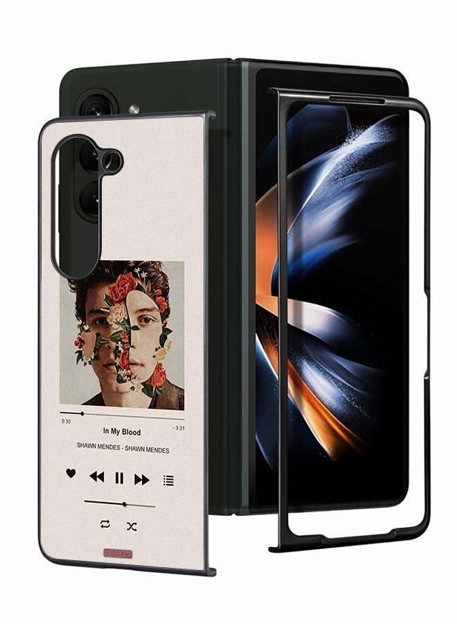 Tolwak Samsung Galaxy Z Fold 5 Protective Case Cover In My Blood - Image 1