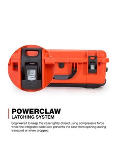 Nanuk Wheeled Series 935 Lightweight NK-7 Resin Waterproof Protective Case with Foam Insert and Lid Organizer - Orange  - Image 4