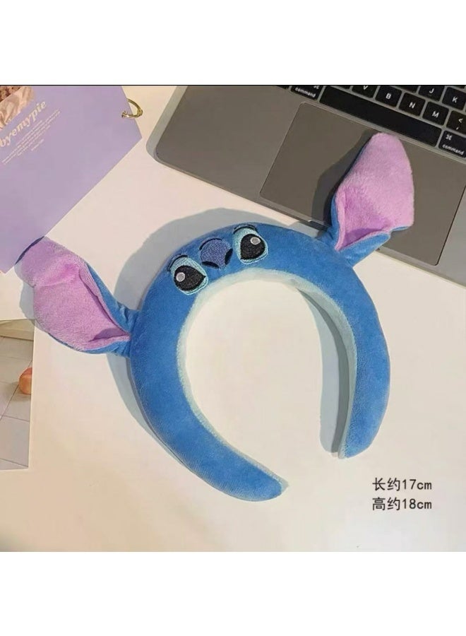 Stitch Plush Hairband | Cute Hair Accessory for Girls | Soft & Lightweight Headband for Daily Wear & Parties | Perfect Gift for Cartoon Lovers - Image 4