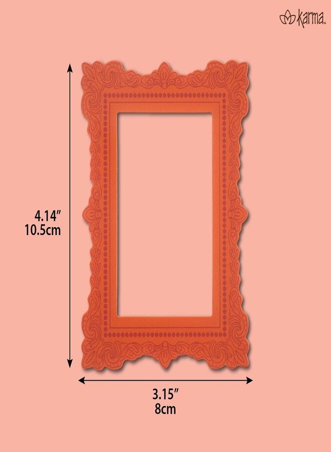 كارما مجموعة إطارات صور مغناطيسية صغيرة من كارما، 6 قطع، إطار صور يناسب صور مقاس 3×4 بوصة، مناسب لغرف النوم والثلاجة، متعدد الألوان - Image 3
