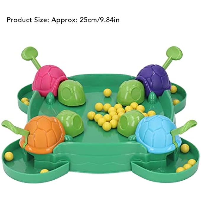 كينسو لعبة لوح السلاحف الجائعة Keenso ، لعبة مكثفة من ردود الفعل السريعة ، ألعاب الطاولة العائلية للأطفال والكبار - Image 4