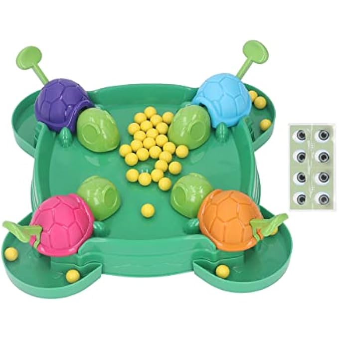 كينسو لعبة لوح السلاحف الجائعة Keenso ، لعبة مكثفة من ردود الفعل السريعة ، ألعاب الطاولة العائلية للأطفال والكبار - Image 1