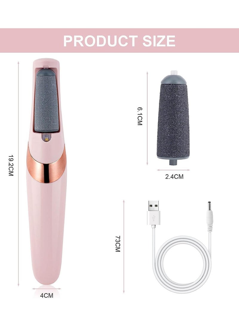 مبرد قدم كهربائي قابل لاعادة الشحن بمنفذ USB مقاوم للماء بسرعتين للقدم والكعب - Image 2