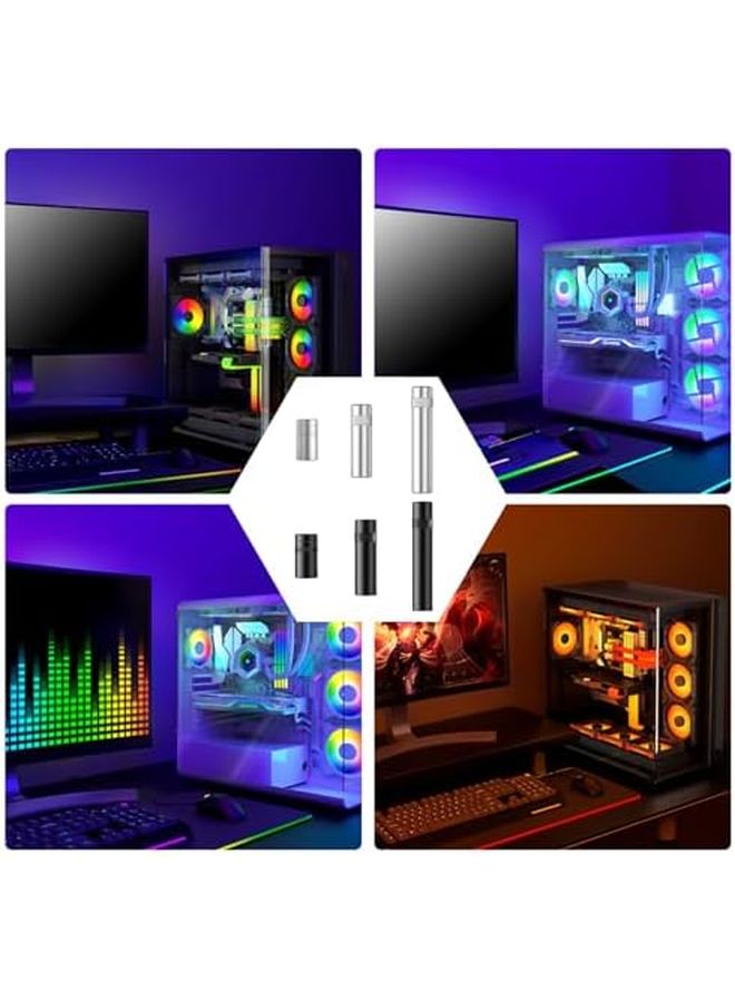 Black 49mm Aluminum GPU Graphics Card Holder Bracket Prevents Video Card Sag - Image 3