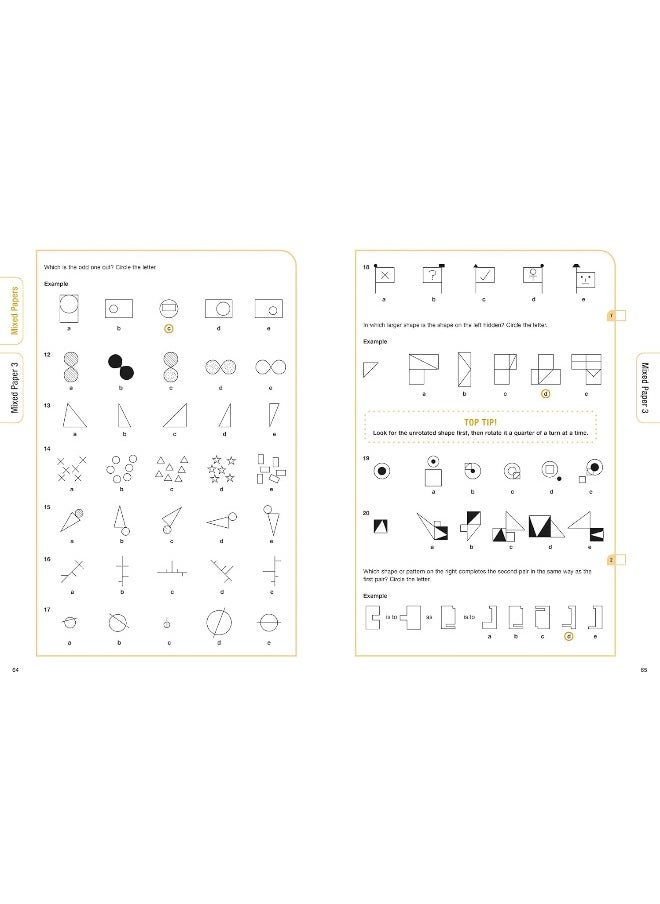 Bond 11+: Bond 11+ Non-verbal Reasoning Assessment Practice 9-10 Years Book 1  - Image 4