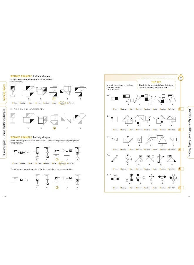 Bond 11+: Bond 11+ Non-verbal Reasoning Assessment Practice 9-10 Years Book 1  - Image 3