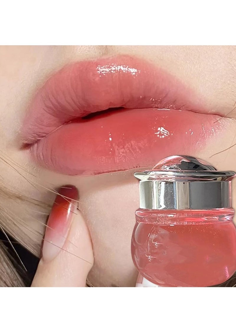 KASTWAVE Lip Balm, Moisturizing Honey Lip Oil Lipsticks, Lip Care, Lip Balm Honey Pot Lip Mask, Fast-Acting Nourishment, Ideal for Chapped, Dry, Cracked, or Damaged Lips - Image 4