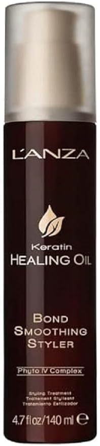 زيت علاج الكيراتين لانسزا بوند سموذي ستايلر كريم تصفيف الشعر علاج إصلاح البوندات كريم تصفيف الشعر مع مركب فيتو IV علاج إصلاح الشعر سيروم نباتي 140 مل