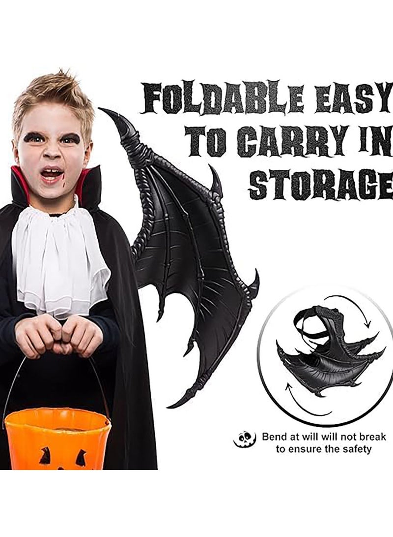 AUTOYSUR طقم قناع ذيل الديناصور بأجنحة التنين للأطفال، أزياء تنكرية للأطفال، زي تنين لحفلات التنكر - Image 5