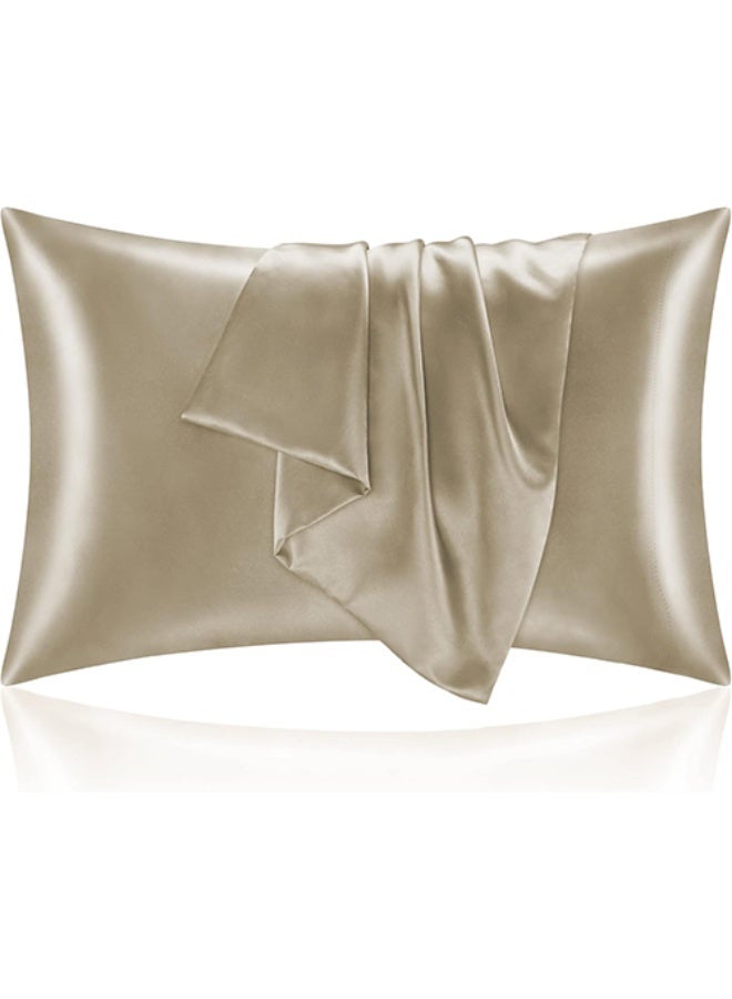 سنوز اشتري 1 و أحصل علي 1، كيس وساده ساتان للشعر و البشره سنوز، 48*70 سم،  جولد - Image 2