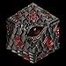 CSITORWWE Dragon Eye Scale Metal Dice33mm 20 Sided Giant D20 Large Polyhedral Dice Metal Dice Set for TTRPG Tabletop GamingDungeon MastersRPG AdventuresGray with Red Eye - Image 2