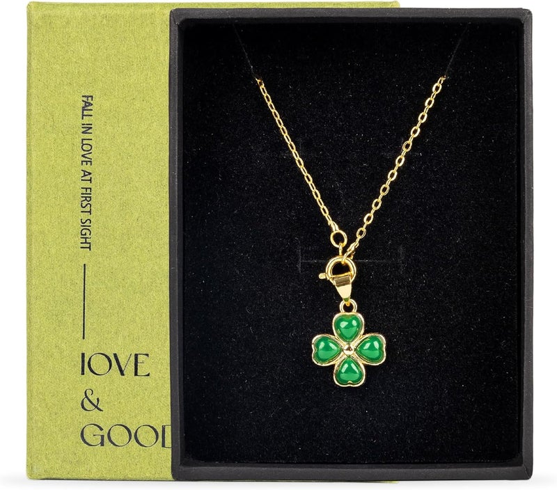 ARGT Necklaces for women, Gold Necklace For Women Rose Necklace With Pendant, Aesthetic Necklace, Preppy Jewelry, Trendy Jewelry, Cute Necklaces For Teens And All Women Necklace - Image 4