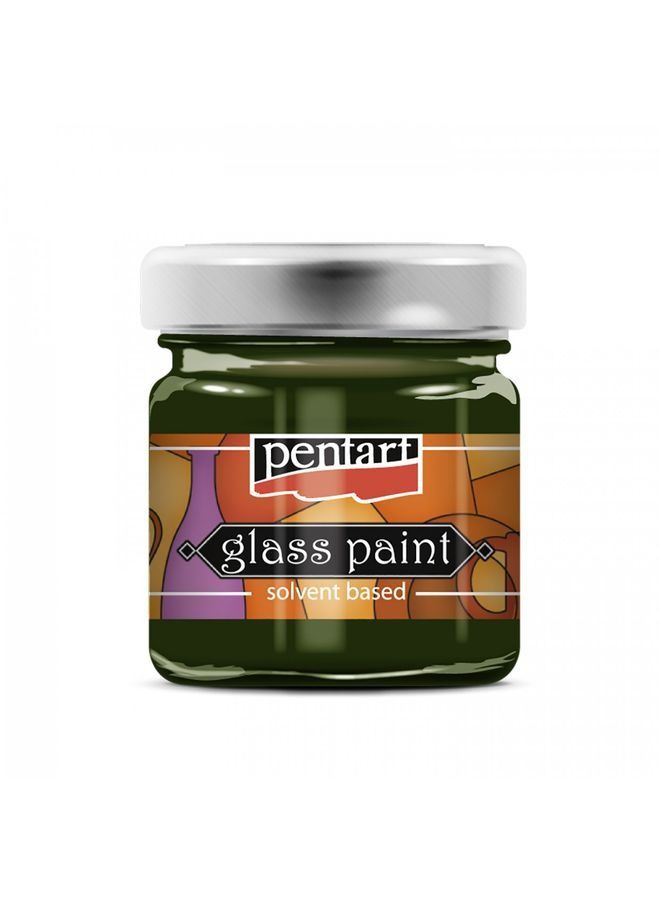 Pentart Glass paint 30ml, reseda - Image 1
