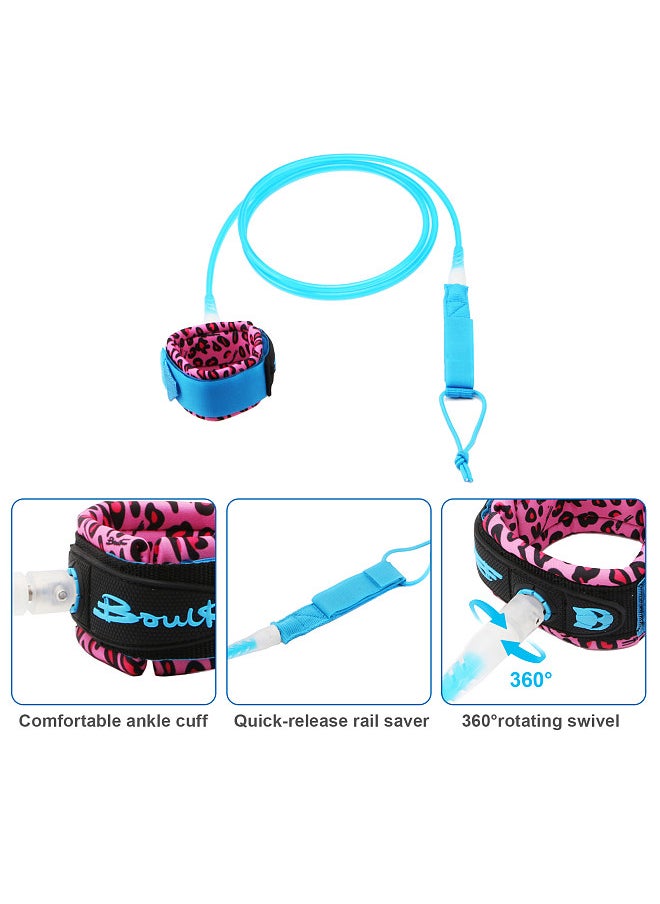 Generic Surf Leash 7mm Thick 6ft/8ft Straight Surfboard Leash SUP Leg Rope  - Image 4