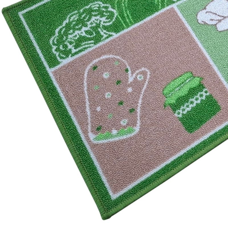 Lightweight, Kitchen Non-Slip Rug Runner (size 50cm * 140cm) green - Image 4