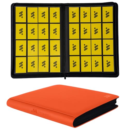 MORABTO 16Pocket Card Trading Binder1000 Pockets Card Album Side Loading Card Folder for TCGSports Cards Other Standard Size Trading Cards - Image 1