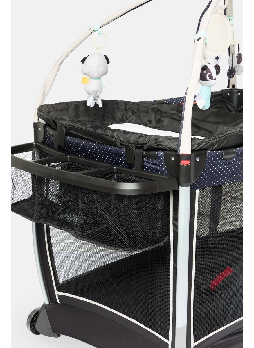 Tiny Love Deluxe 6 In 1 Activity Play Yard, Grey Combo  - Image 4