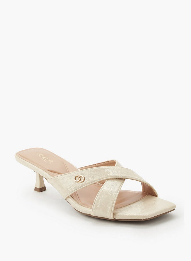 Celeste Women Kitten Heel Sandals - Image 4