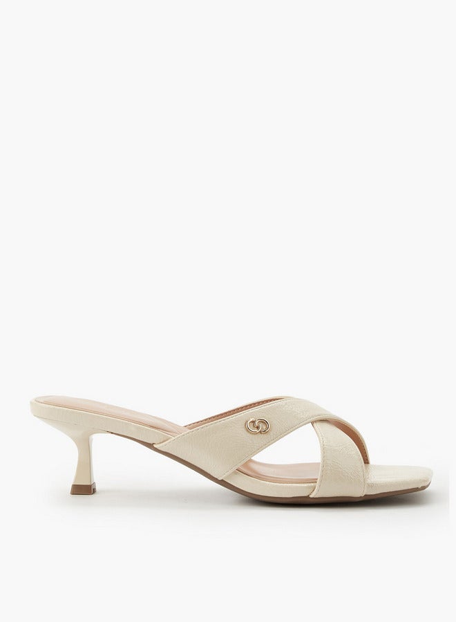 Celeste Women Kitten Heel Sandals - Image 1