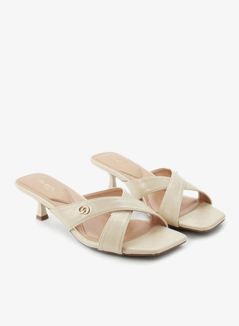 Celeste Women Kitten Heel Sandals