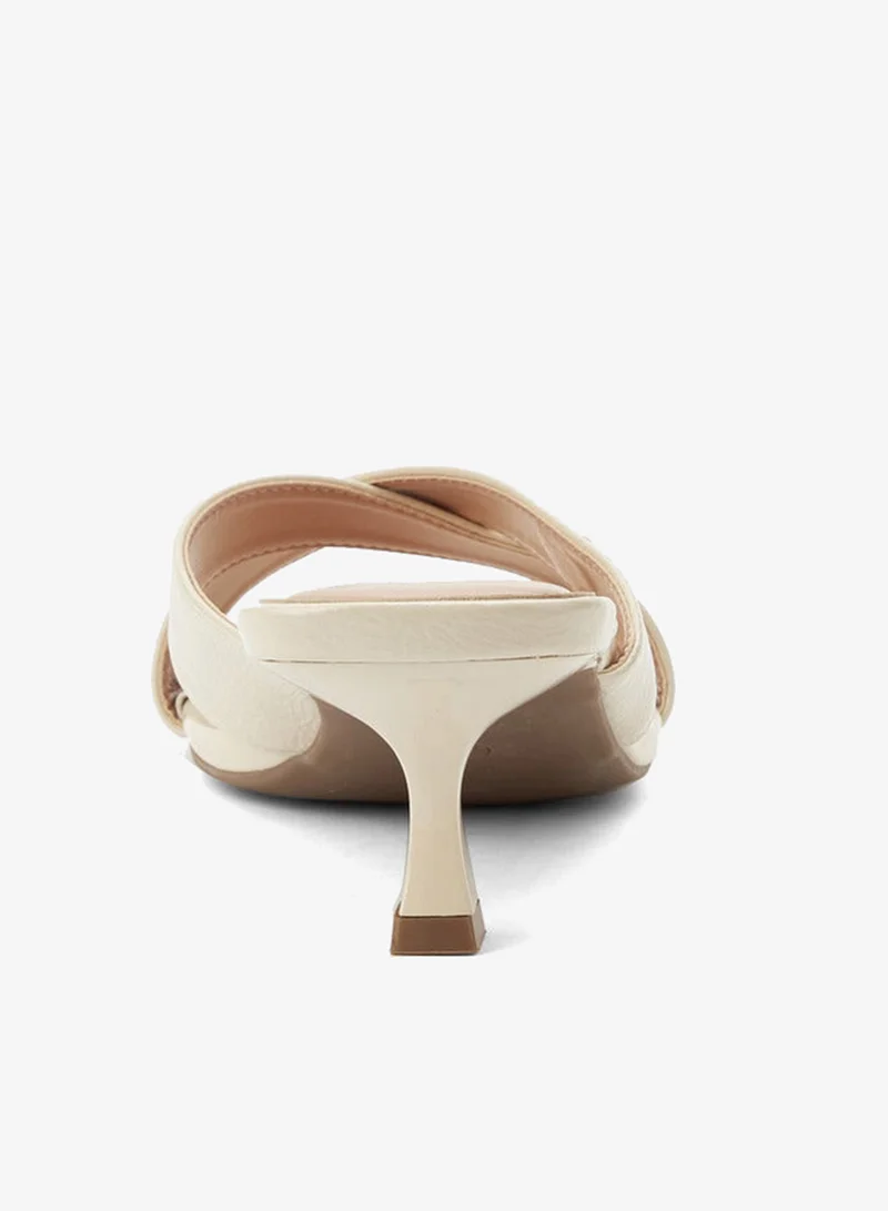 Celeste Beige Women Kitten Heel Sandals for Women | Best Price UAE
