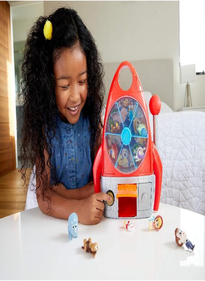 Toy Story 4 - Toy Story 4 Pizza Planet Minis Mania Playset Slot Machine Rocket Storage and Carry Case with Collectible First Look Mini Alien Figure, Holds 10 Plus Additional Mini Figures - Image 1