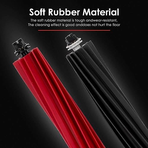 CHAIN PEAK (2 Pack) Q5 Pro+ Main Roller Brushes Compatible with Roborock S8 Pro Ultra/ Q5 Pro/ Q5 Pro+/ Q8 Max/ Q8 Max+/ Q5 Max+ Q5 DuoRoller+, Dual Roller Brushes Rubber Brush Replacement Parts Brushes - Image 5
