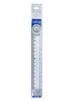 DOMS 10-Piece M-Tech Transparent Ruler 20cm Length  - Image 2