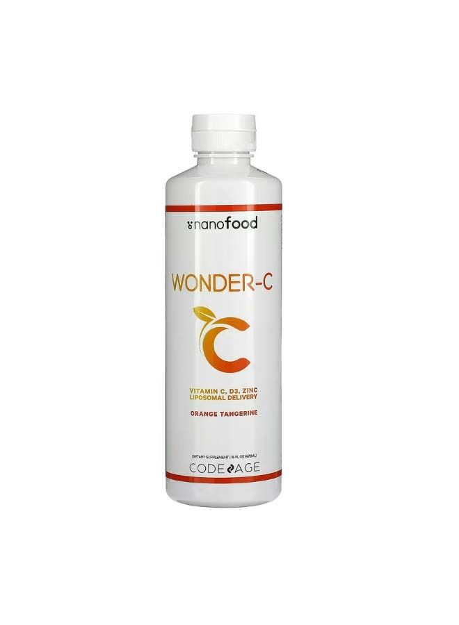 كوديدج Nanofood Wonder C Orange Tangerine 15.22 fl oz 450 ml - Image 1