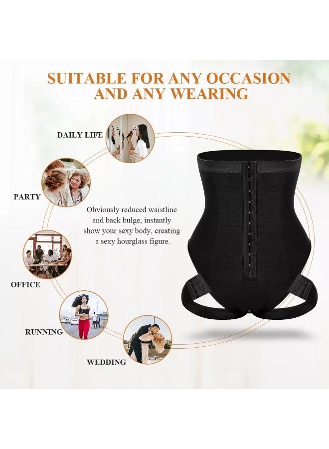 KUYING High Waisted Anti Glare Postpartum Waist Cinching And Hip Lifting Safety Pants For Body Shaping Set Of 2  - Image 5