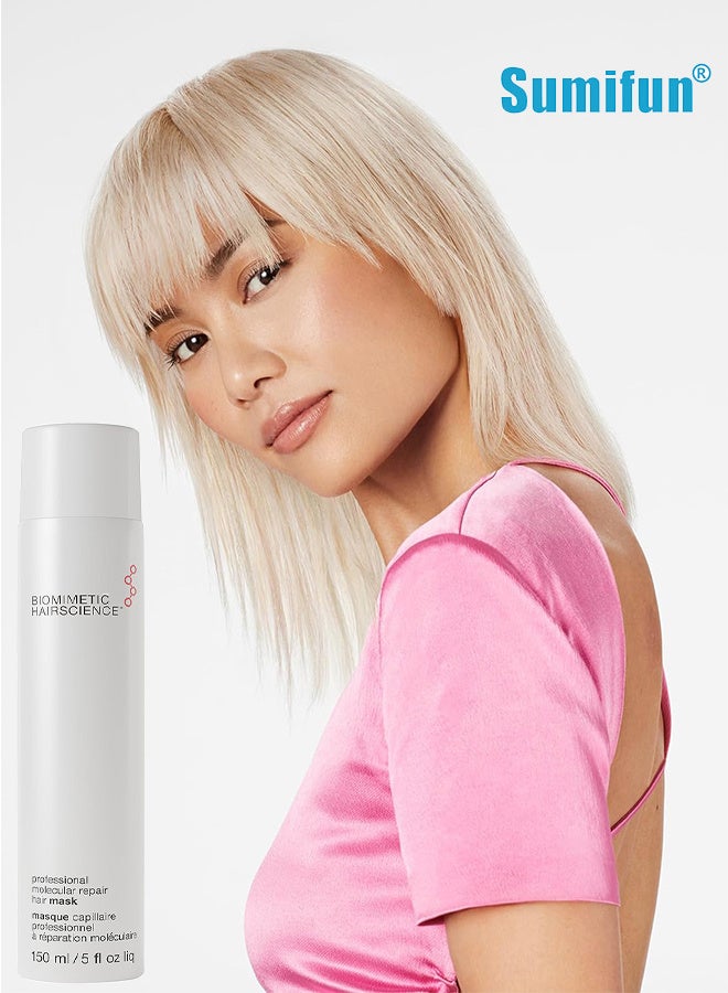 Sumifun Hair Professional Leave-In Molecular Repair Hair Mask For Unisex 150ml/5oz Masque - Image 3