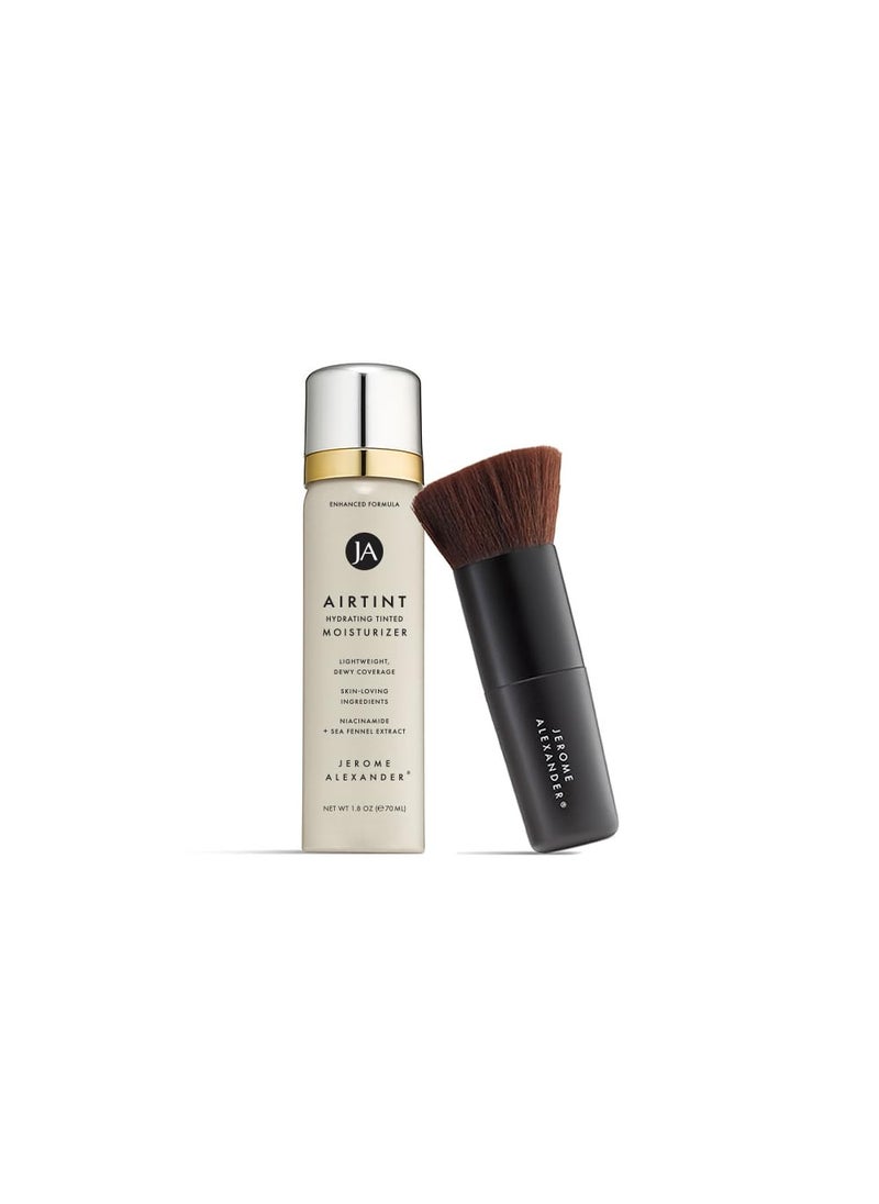 Jerome Alexander - Jerome Alexander MagicMinerals AirTint Tinted Moisturizer AirBrush Spray Light | Tinted Moisturizer Spray with Anti-Aging Ingredients | Fair |2PC - Image 1