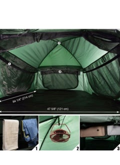 Albawadi Portable Camping Folding Tent Cots with Stand 2 Persons Durable Waterproof Tent Camping Bed with Carry Bag Rain Cover for Outdoor Camping Picnic Hiking  - Image 2