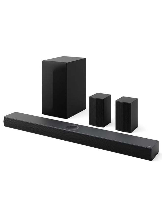 LG Soundbar for TV with Dolby Atmos 600W 5.1.1 channel S75TR S75TR BLACK - Image 2