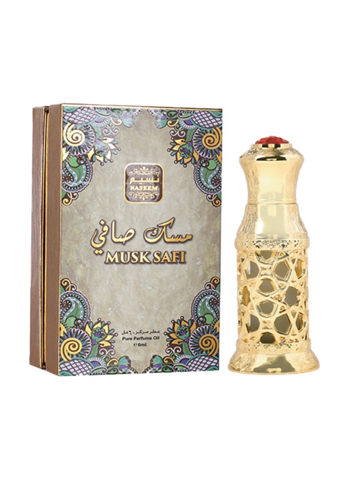 نسيم زيت عطري مسك صافي 6 مل عطار - عطر مركز يدوم طويلاً للرجال والنساء 