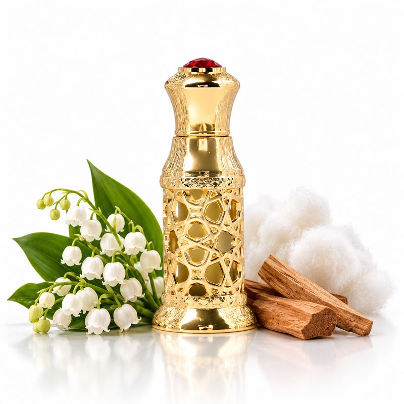 نسيم زيت عطري مسك صافي 6 مل عطار - عطر مركز يدوم طويلاً للرجال والنساء - Image 1