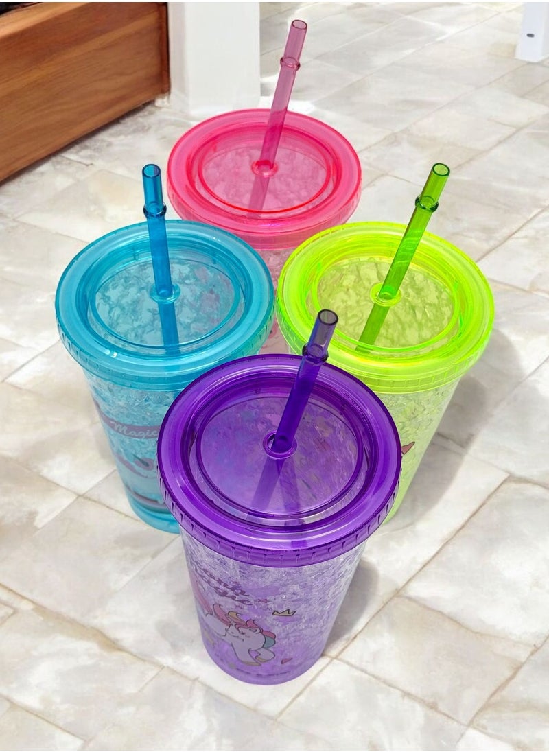 QSHOP ®Juice Cup Enjoy the Taste of Smoothies and Iced Drinks Practical Design Keeps Cold Longer Stylish, Durable, Preserves Original Taste  - Image 3