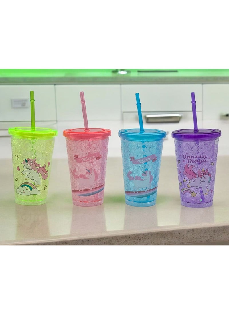 QSHOP ®Juice Cup Enjoy the Taste of Smoothies and Iced Drinks Practical Design Keeps Cold Longer Stylish, Durable, Preserves Original Taste  - Image 2