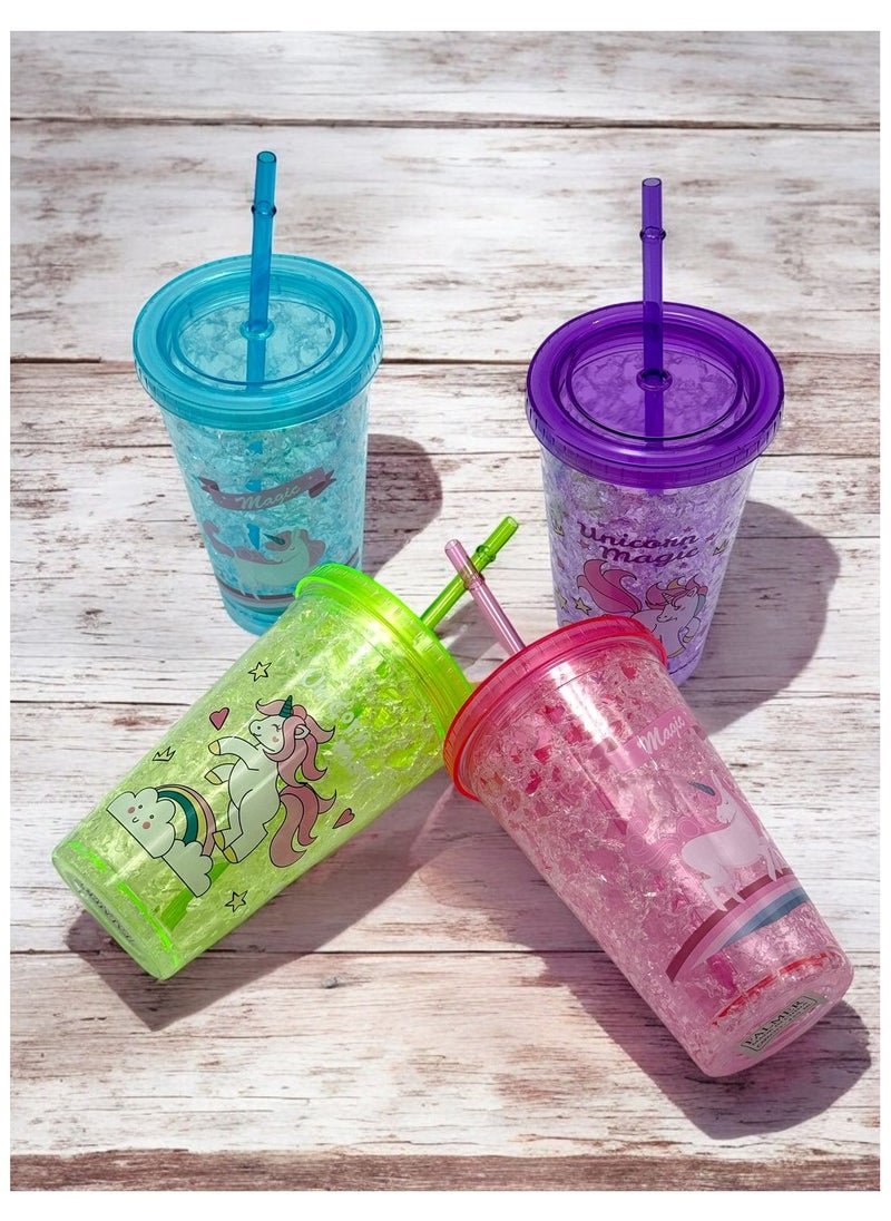 QSHOP ®Juice Cup Enjoy the Taste of Smoothies and Iced Drinks Practical Design Keeps Cold Longer Stylish, Durable, Preserves Original Taste  - Image 4