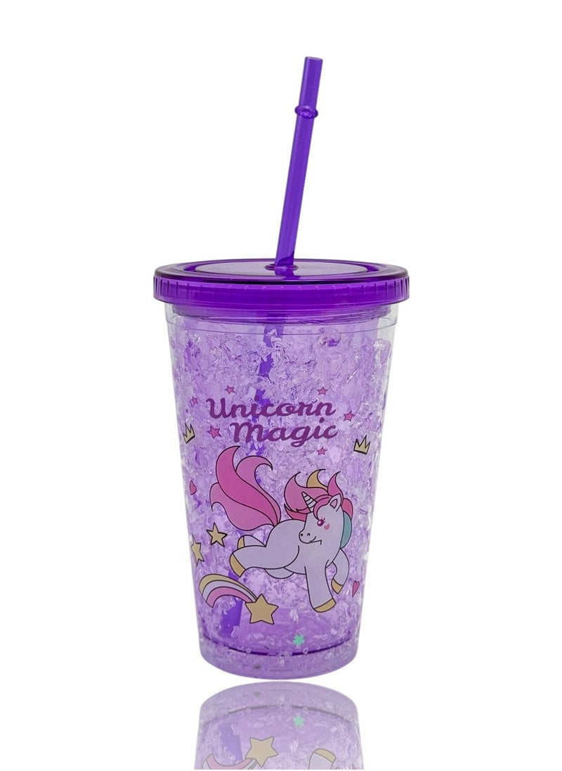 QSHOP ®Juice Cup Enjoy the Taste of Smoothies and Iced Drinks Practical Design Keeps Cold Longer Stylish, Durable, Preserves Original Taste  - Image 1