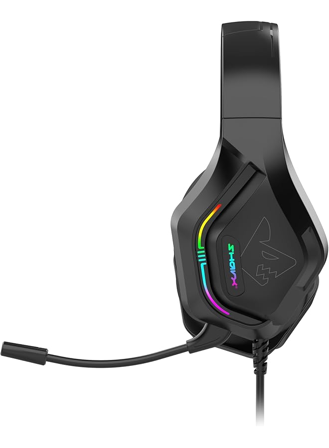 SHARX Sharks 4 In 1 Bundle Js4X1 Gaming Keyboard (Backlit En/Ar 104 Keys) Gaming Mouse (Rgb 7200 Dpi 700Fps) Headset (Rgb 50Mm Speakers Noise Cancelling Microphone) Rgb Mouse Surface (800X400Mm) - Image 3