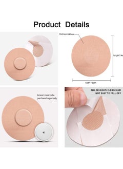 Bukela Fixic Freestyle Adhesive Patch 40PCS – Good for Libre – Enlite – Guardian – NO Glue in The Center of The Patch – Pre-Cut Back Paper – Long Fixation for Your Sensor! (Multi Color)  - Image 4