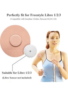 Bukela Fixic Freestyle Adhesive Patch 40PCS – Good for Libre – Enlite – Guardian – NO Glue in The Center of The Patch – Pre-Cut Back Paper – Long Fixation for Your Sensor! (Multi Color)  - Image 5