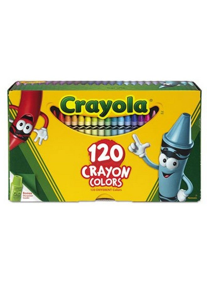 Crayola Llc Non Peggable Crayons 120Ct (Set Of 6) - Image 1