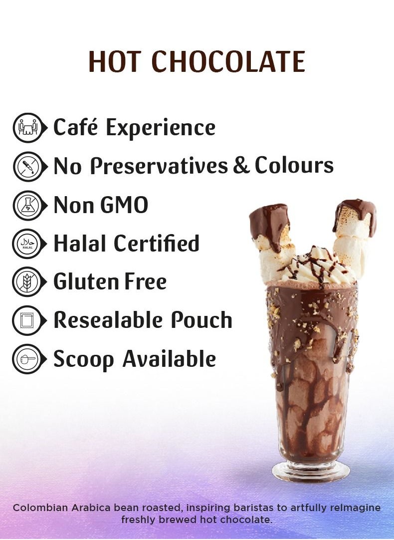 Just Chill Drinks Co. - Hot Chocolate Powder Premix 1000g - Image 1