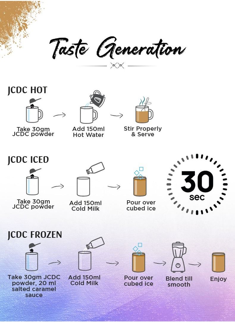 Just Chill Drinks Co. - Hot Chocolate Powder Premix 1000g - Image 1