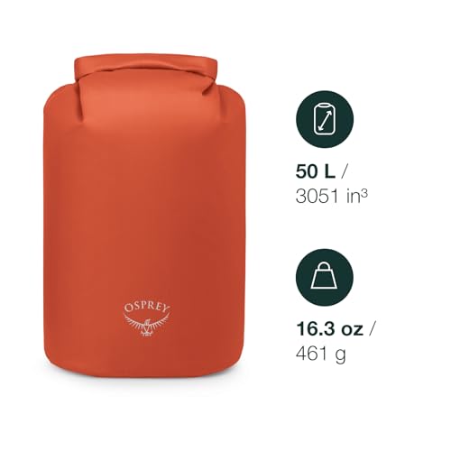 Osprey Wildwater Waterproof 50L Dry Bag Tunnel Vision Grey - Image 3