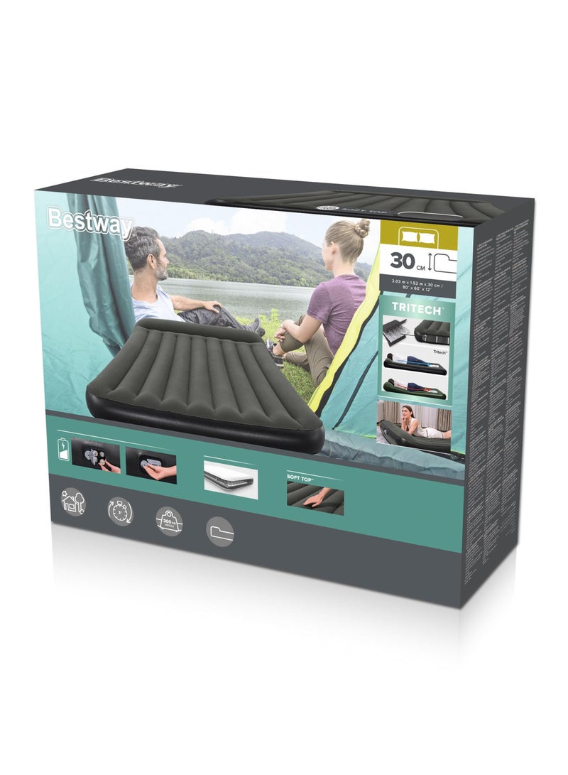 Bestway Tritech Air Mattress Queen Built-in Battery Pump 2.03m x 1.52m x 30cm #67930 - Image 2
